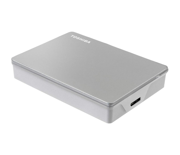 TOSHIBA Canvio Flex 4TB, USB 3.0, Silver - 620490 - zdjęcie